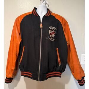 Rare Vintage Harley-Davidson “Classic Power” Varsity Jacket – Size Large